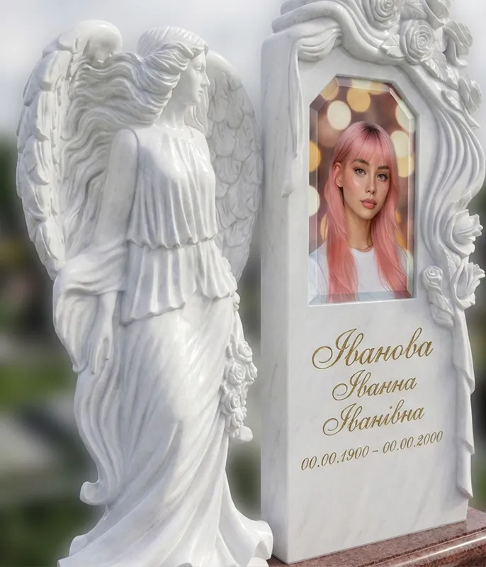Памятники в форме ангелов