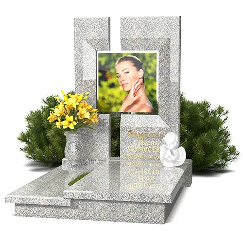 Памятник с фотостеклом ФС-001