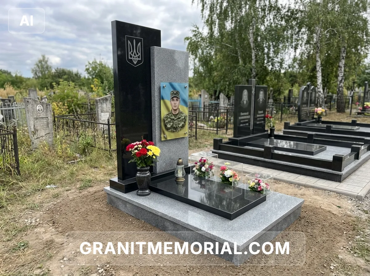 Военный памятник геометрической формы #05