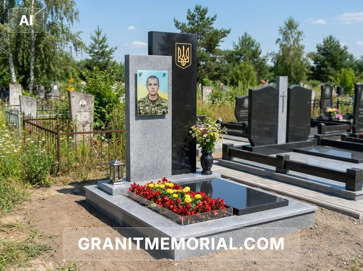 Военный памятник геометрической формы #07