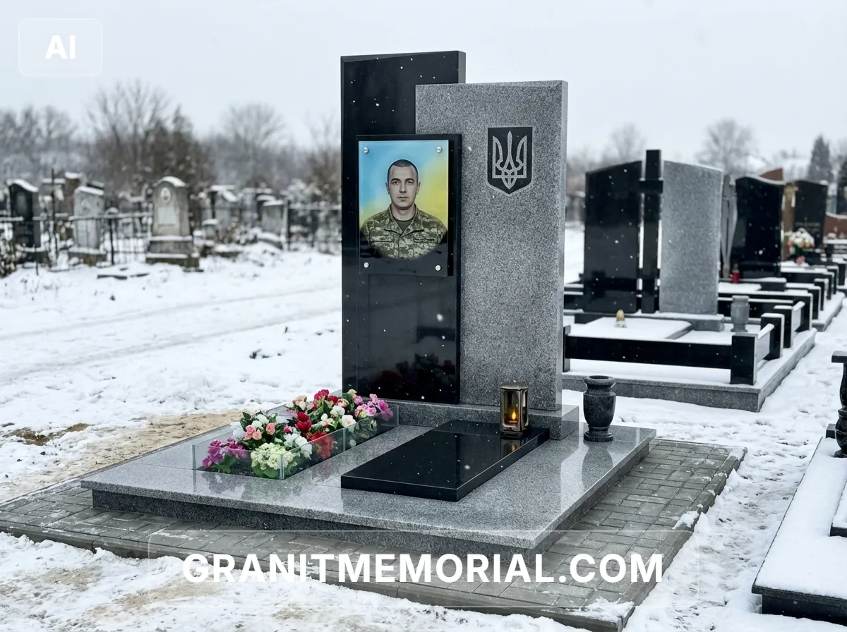 Военный памятник геометрической формы #08