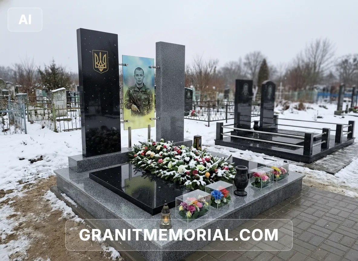 Военный памятник геометрической формы #09