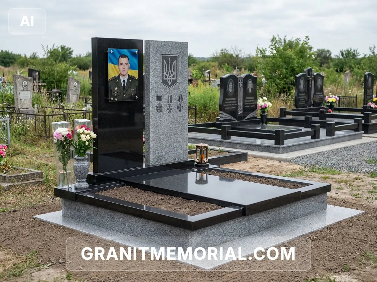 Военный памятник геометрической формы #12