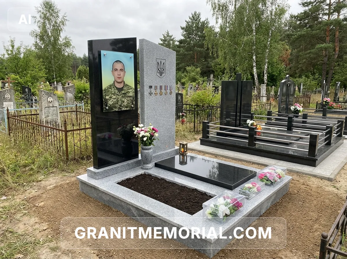 Военный памятник геометрической формы #13