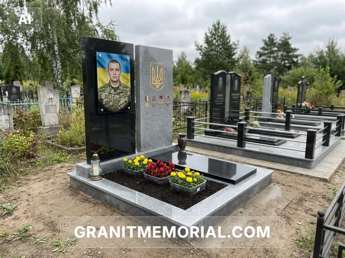 Военный памятник геометрической формы #14