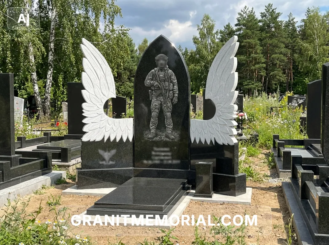 Памятник ЗСУ с крыльями #01