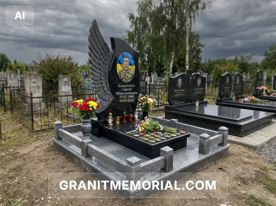 Памятник ЗСУ с крыльями #07