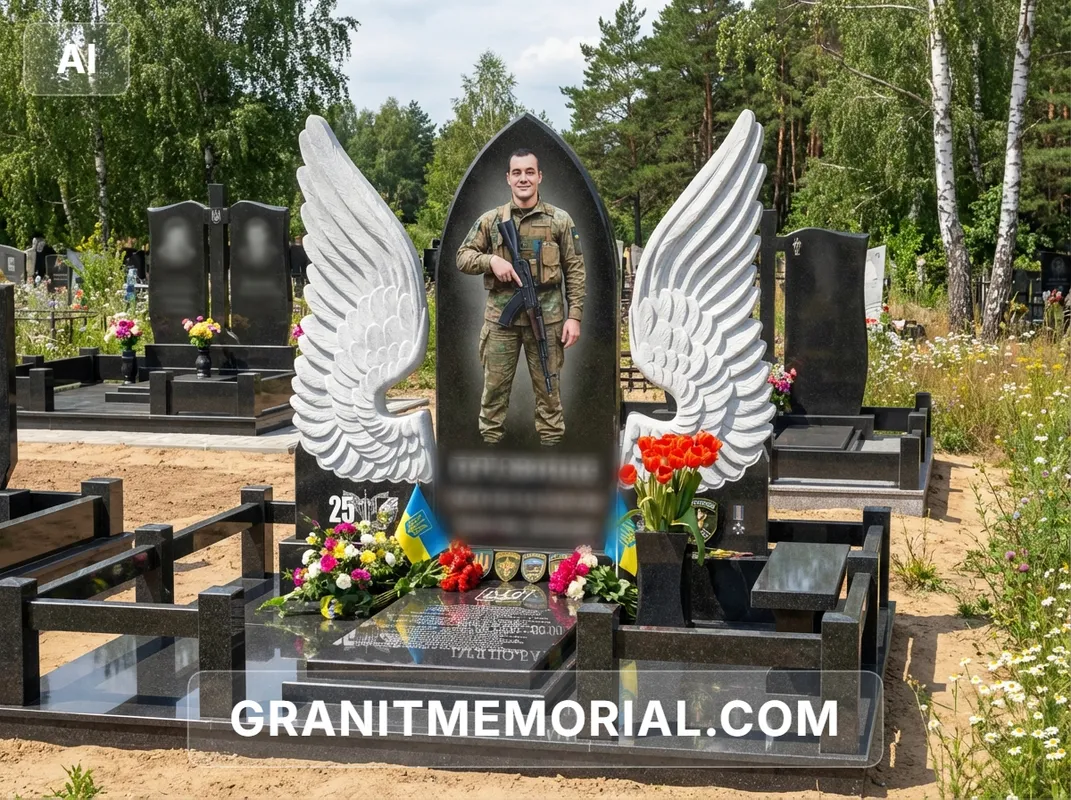 Памятник ЗСУ с крыльями #08