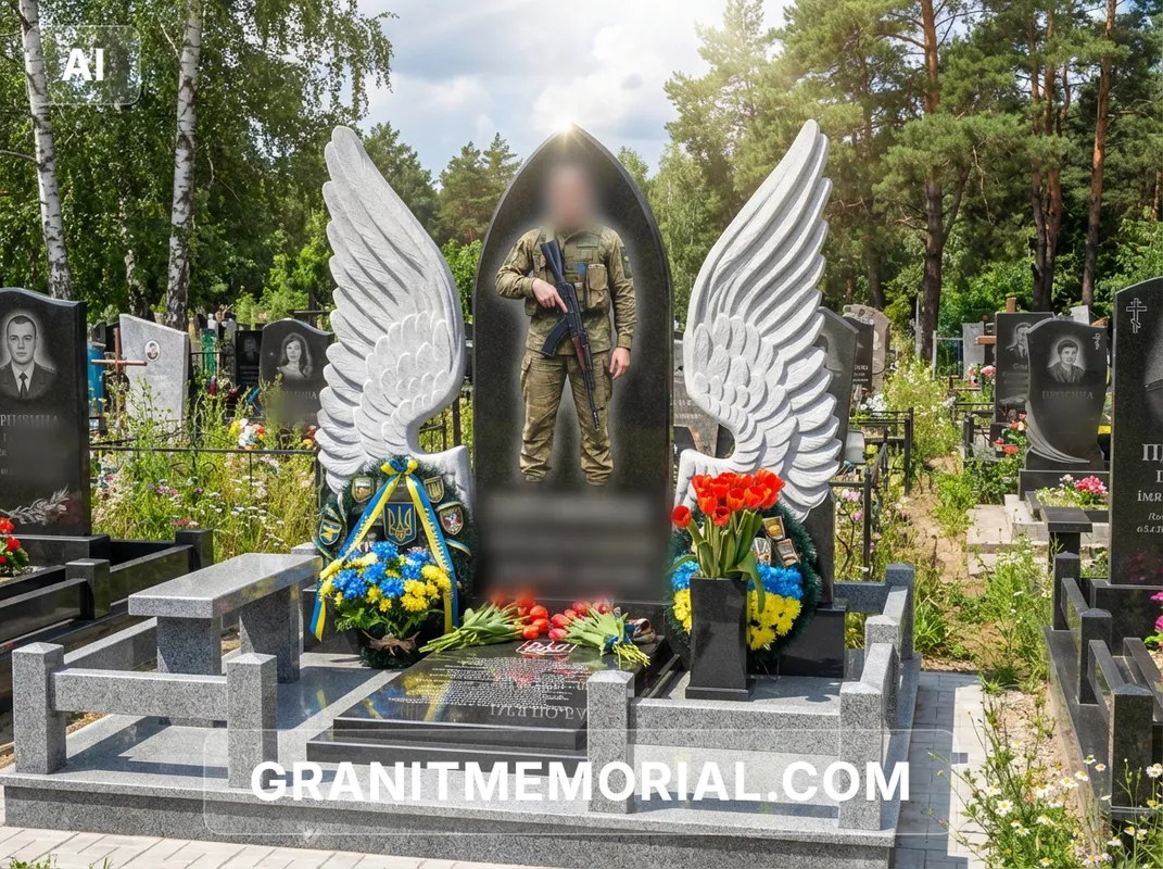 Памятник ЗСУ с крыльями #10
