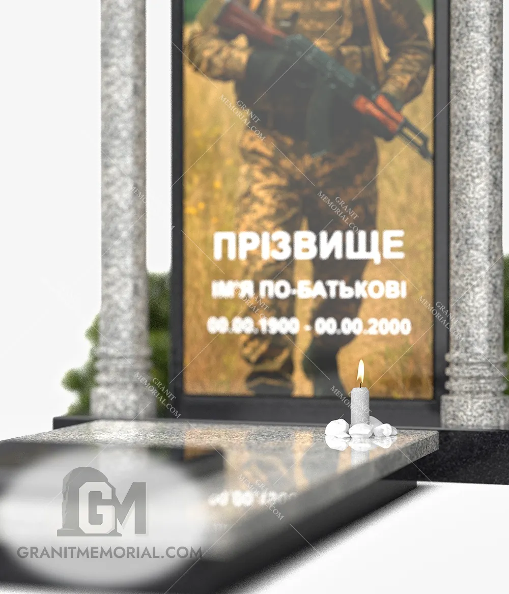 Памятник для военных ЗСУ014 — фото 3