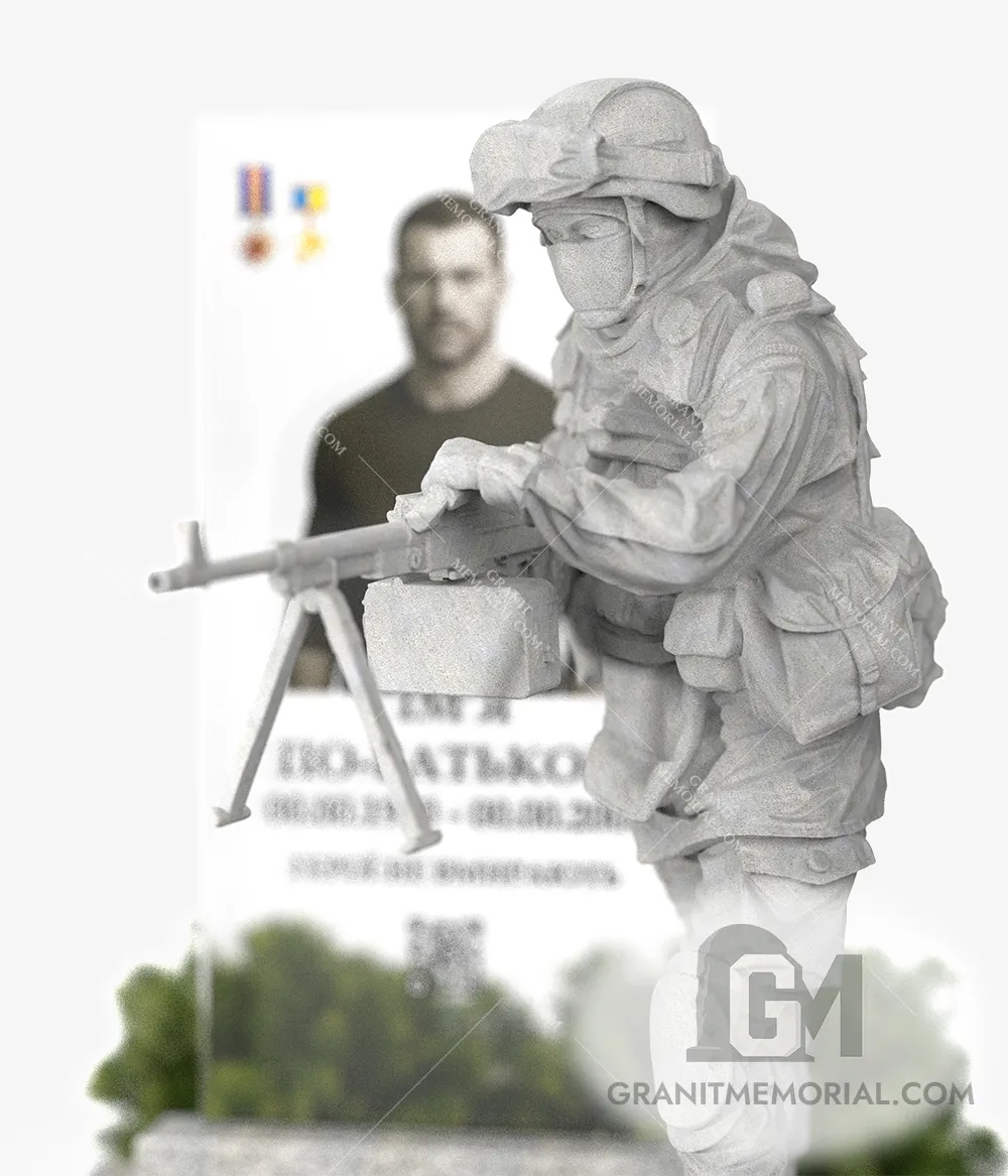 Памятник для военных ЗСУ015 — фото 4