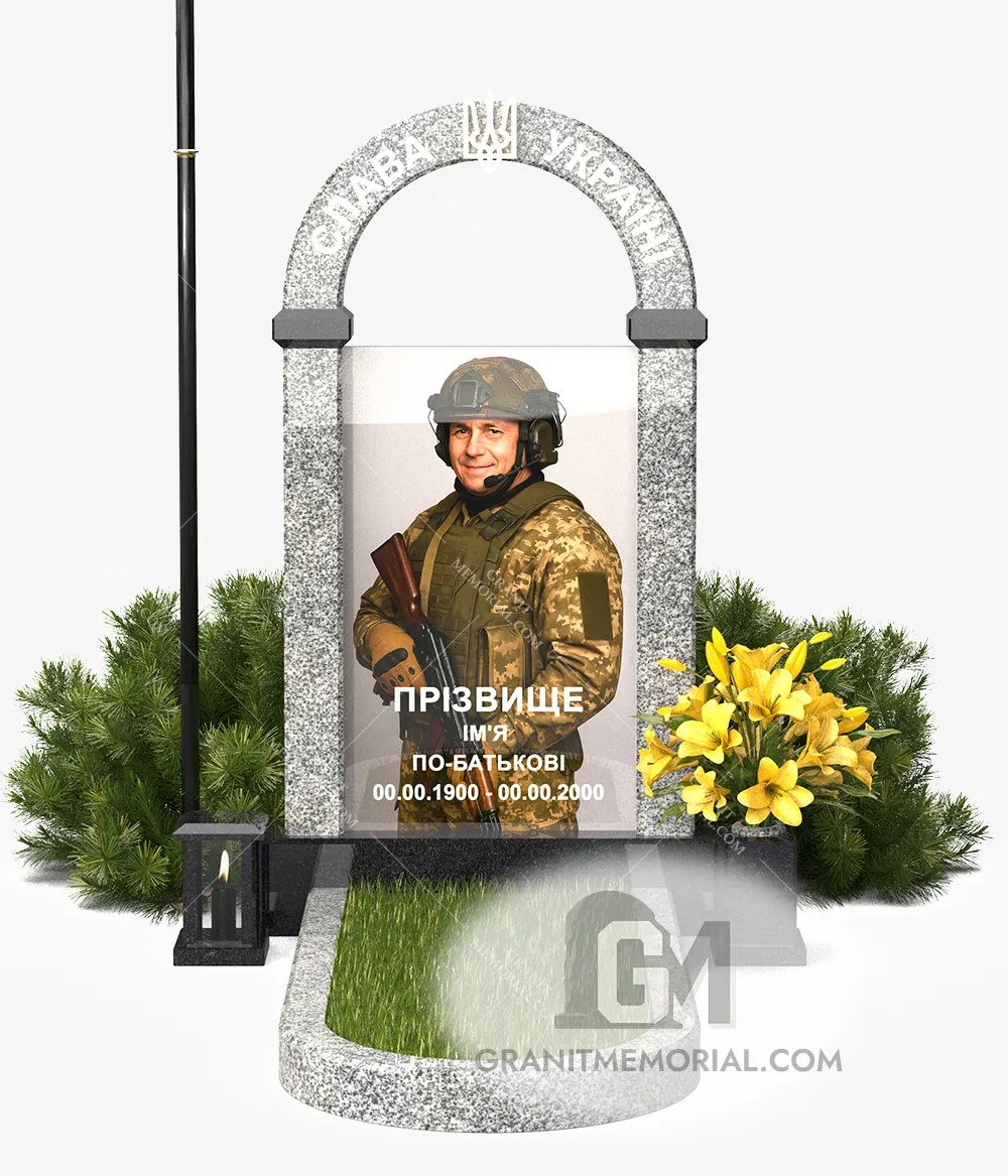 Памятник для военных ЗСУ007 — фото 2