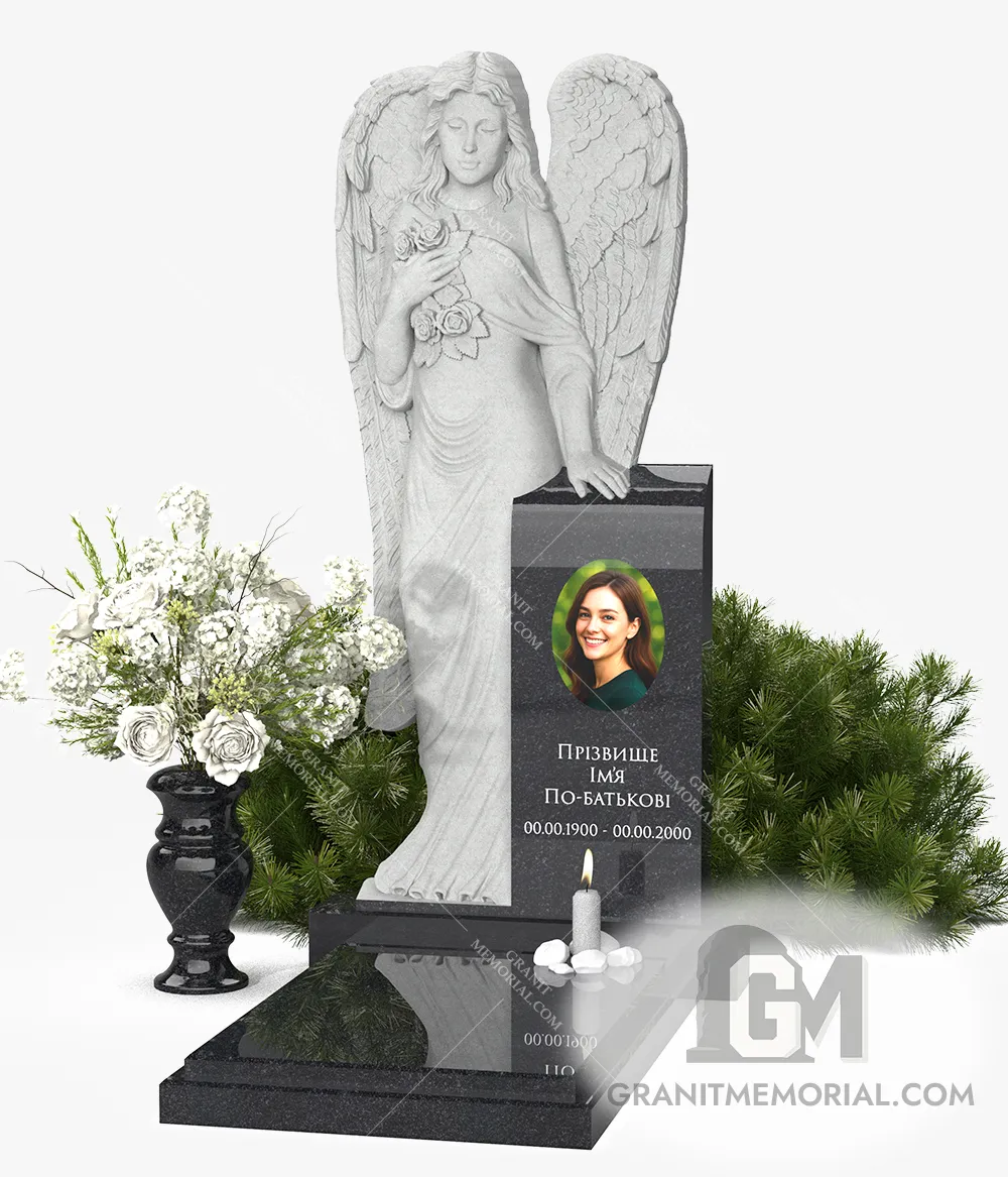 Памятники в форме ангела