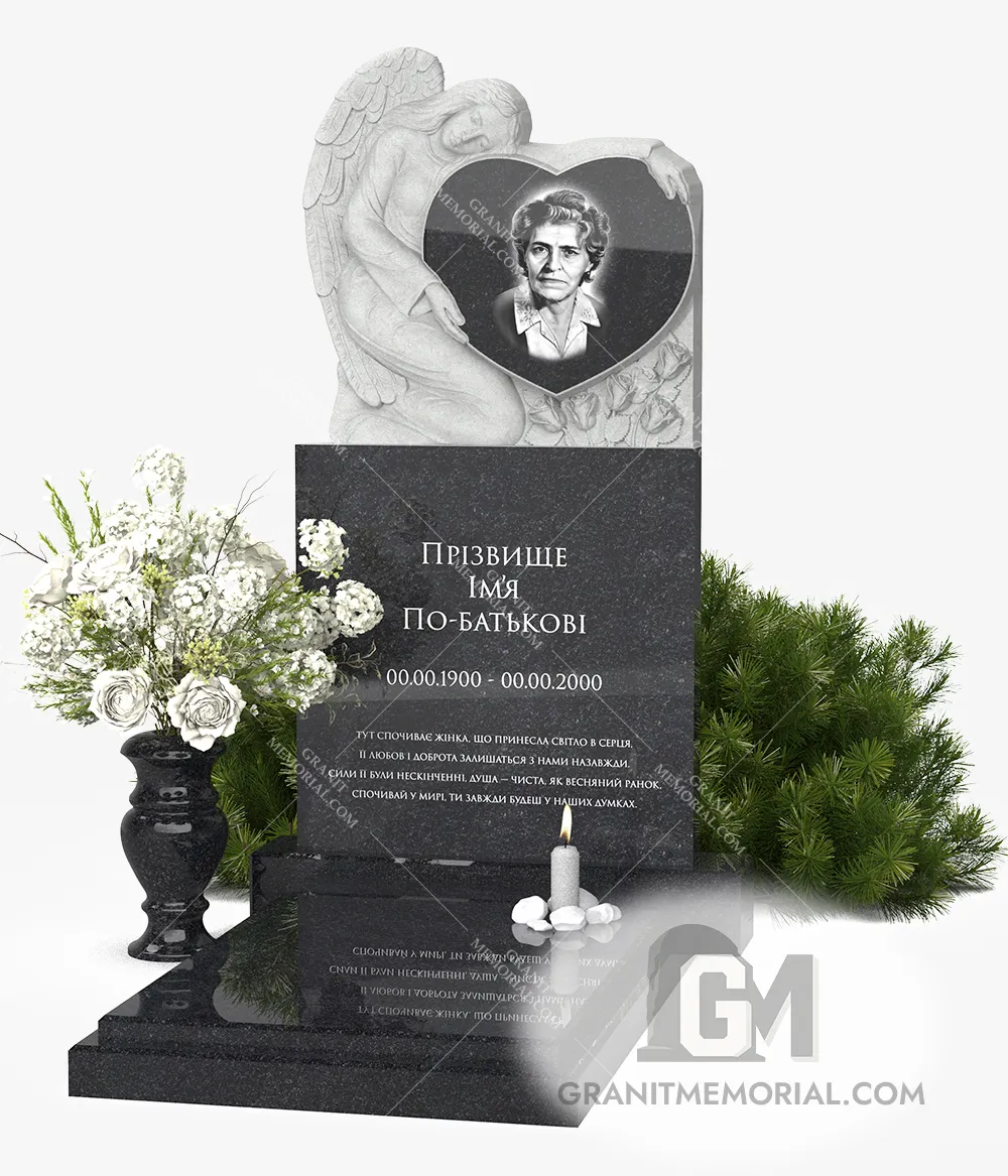 стела с ангелом