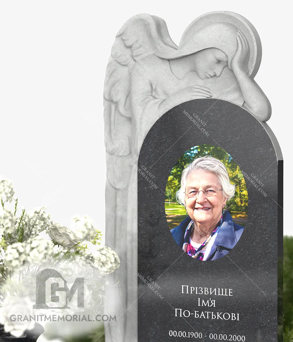 Памятник с ангелом СА-011 — фото 3