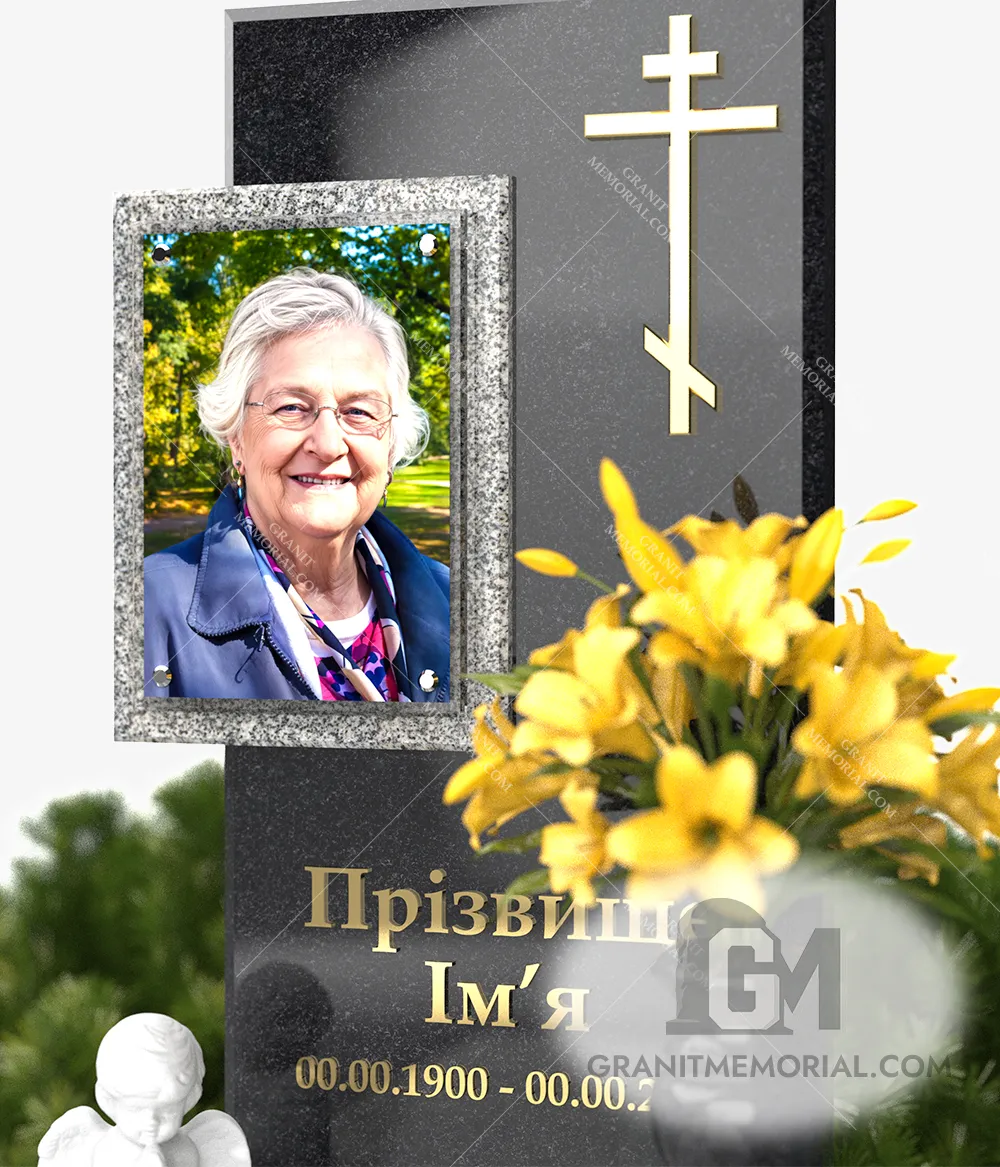 Памятник с фотостеклом ФС-003 — фото 4