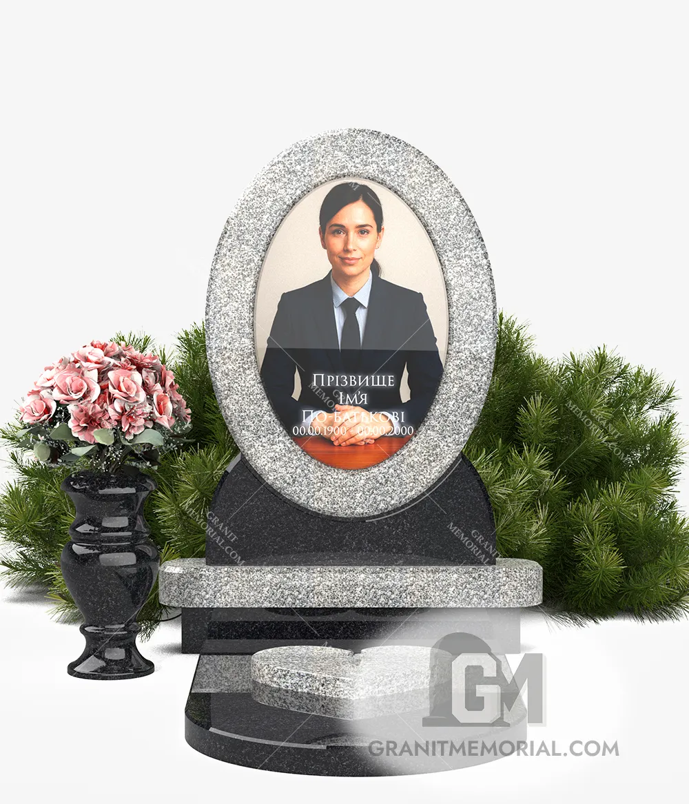 Памятник с фотостеклом ФС-018 — фото 2