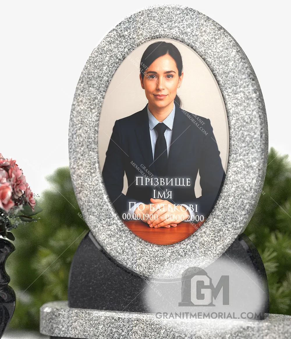 Памятник с фотостеклом ФС-018 — фото 3