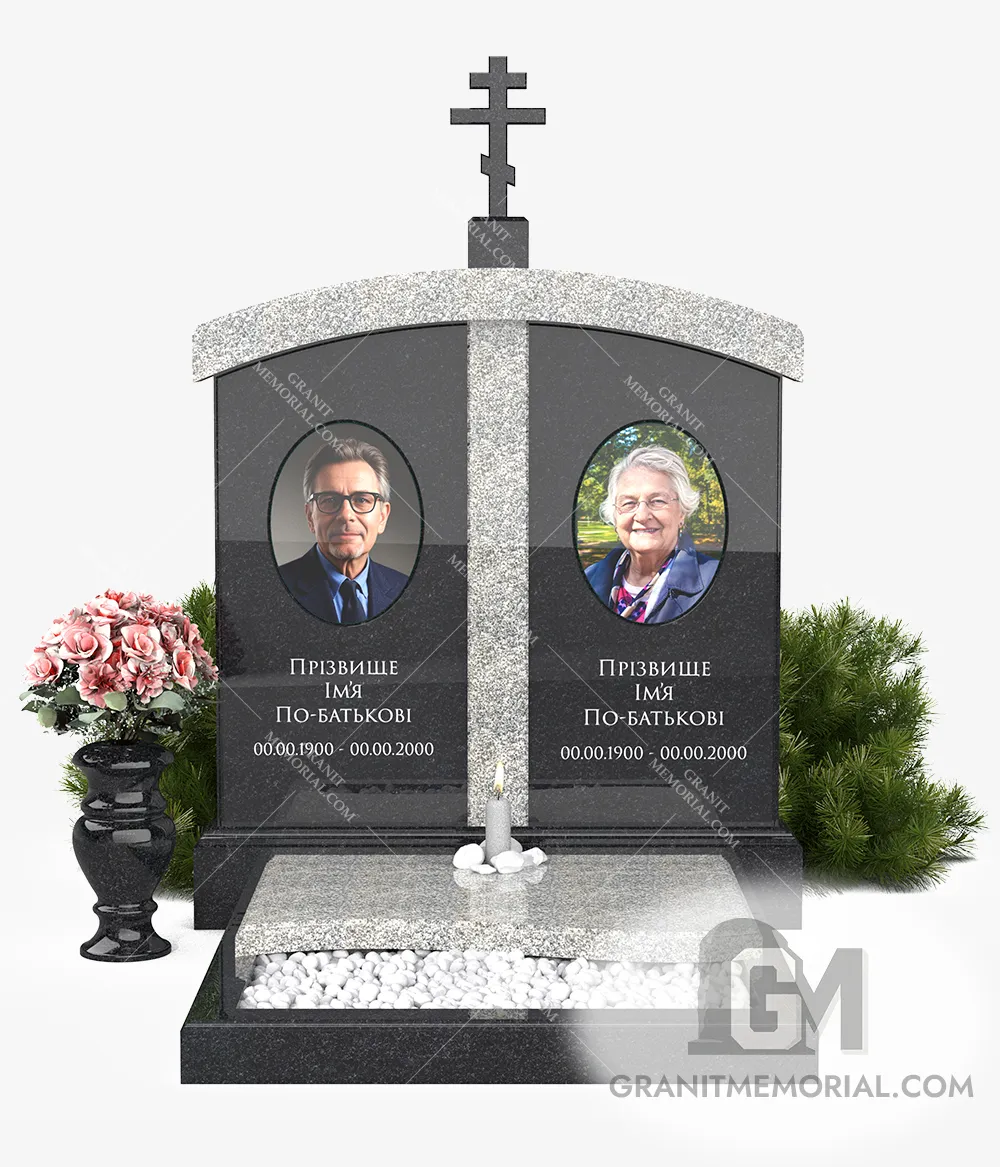 Памятник с фотостеклом ФС-021 — фото 2