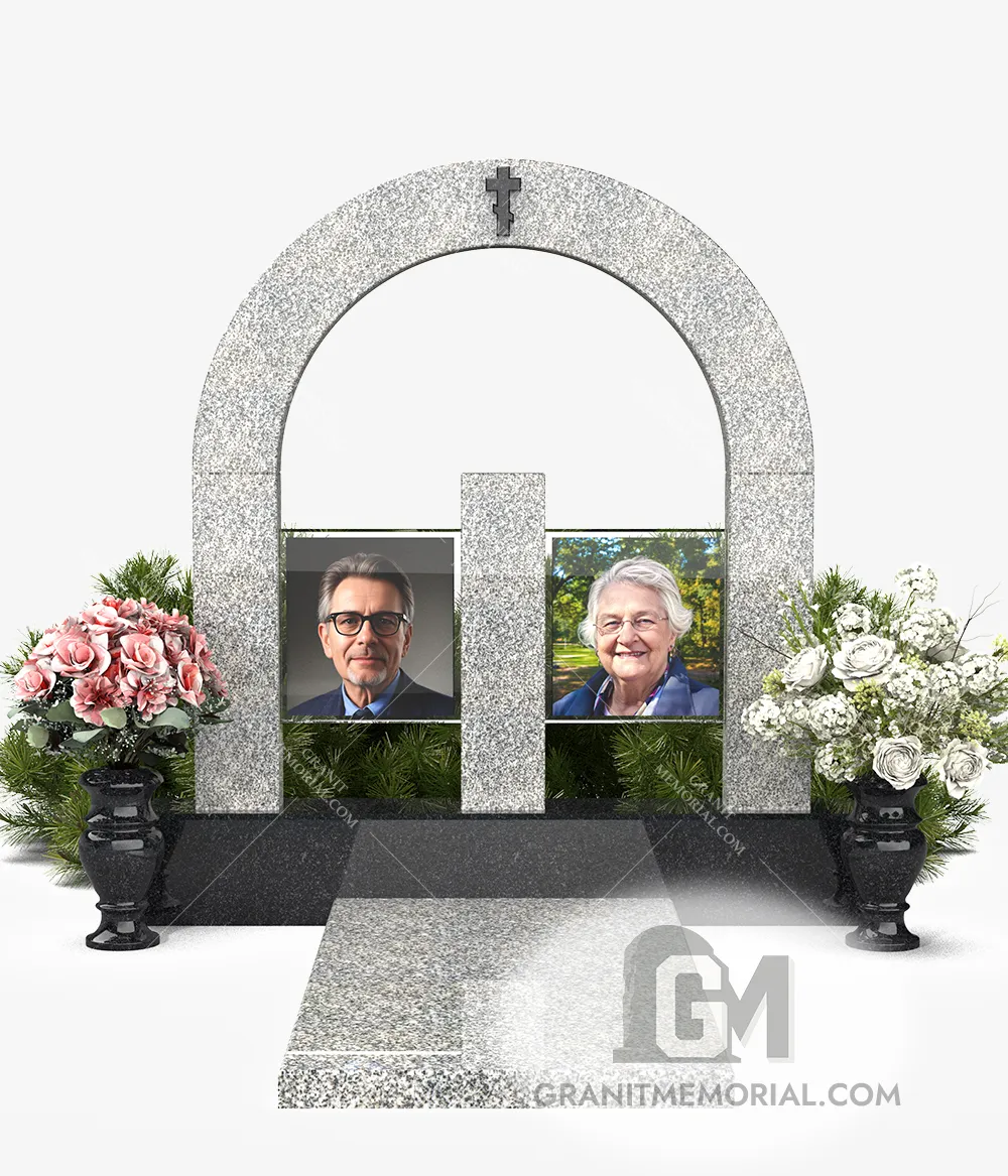 Памятник с фотостеклом ФС-022 — фото 2