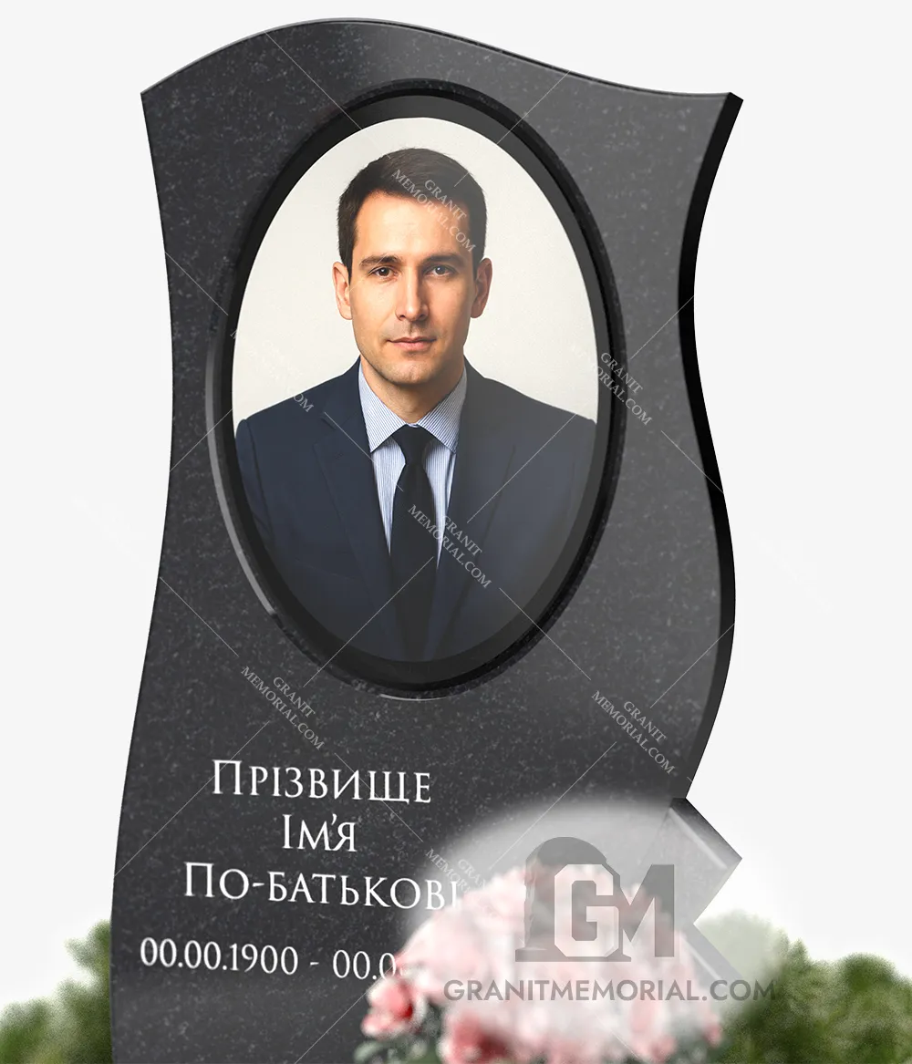 Памятник с фотостеклом ФС-023 — фото 3