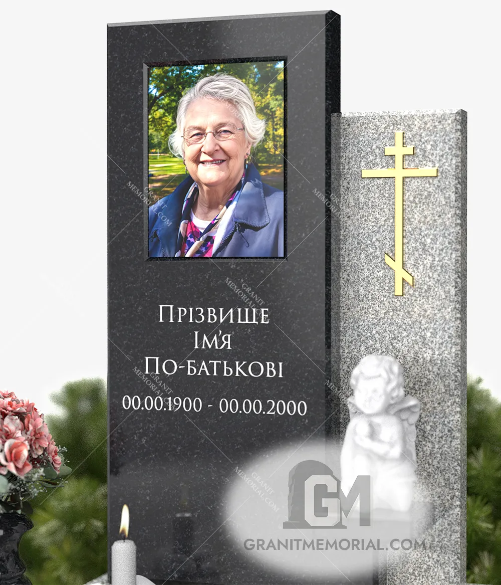 Памятник с фотостеклом ФС-025 — фото 3