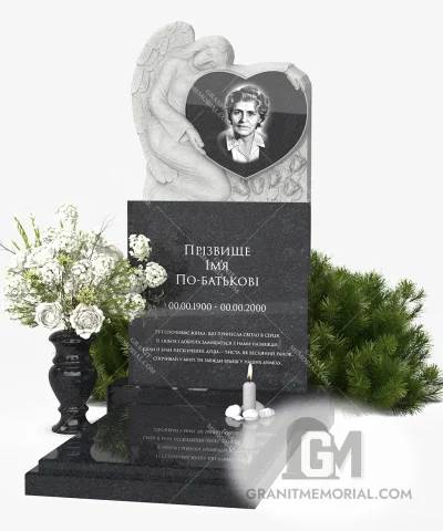 стела с ангелом