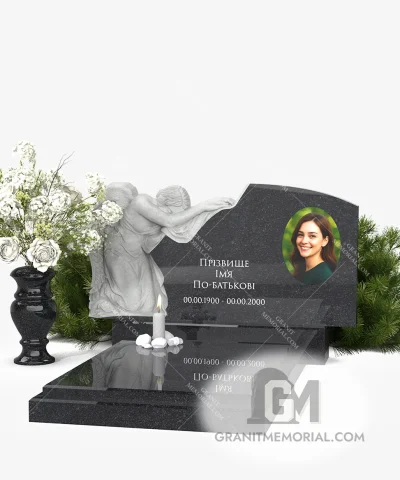 памятник ангел резной