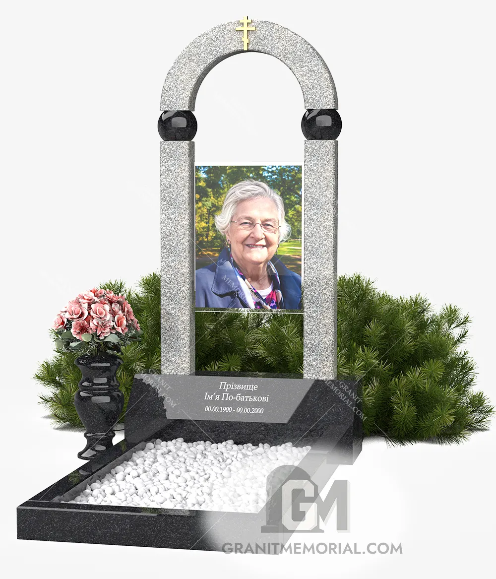 pamjatnik-s-fotosteklom-016 памятник с комбинированным фотостеклом