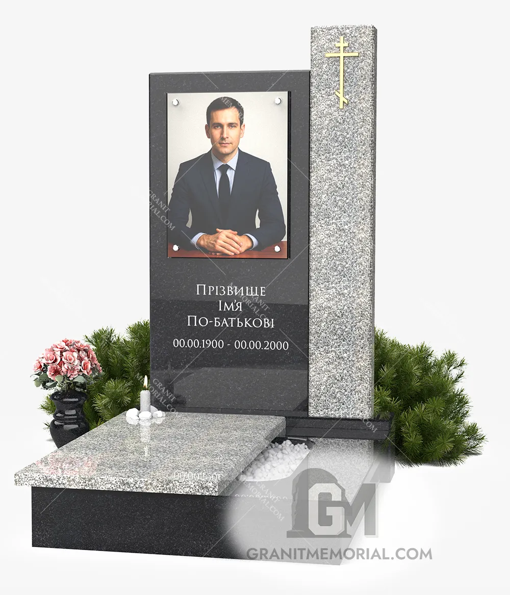 памятник с фотостеклом цена Днепр