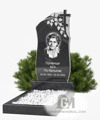 Памятник с резной ветвью