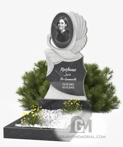 Памятник Лебедь из гранита