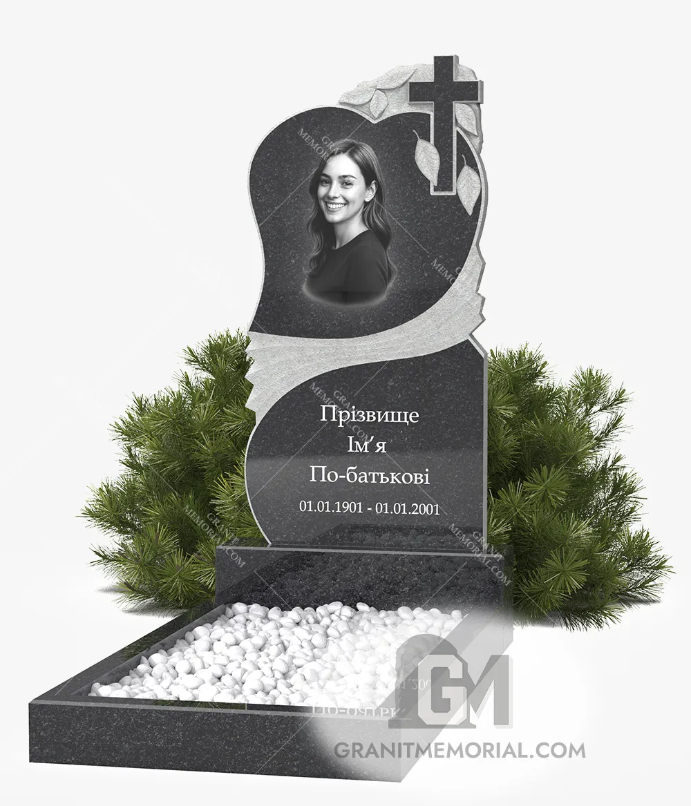 klassicheskij-pamjatnik-1-1-S031 Памятник с резным крестом