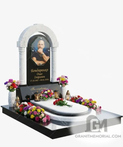 Элитный комбинированный памятник